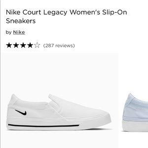 Nike Court Legacy Slip-on Sneakers